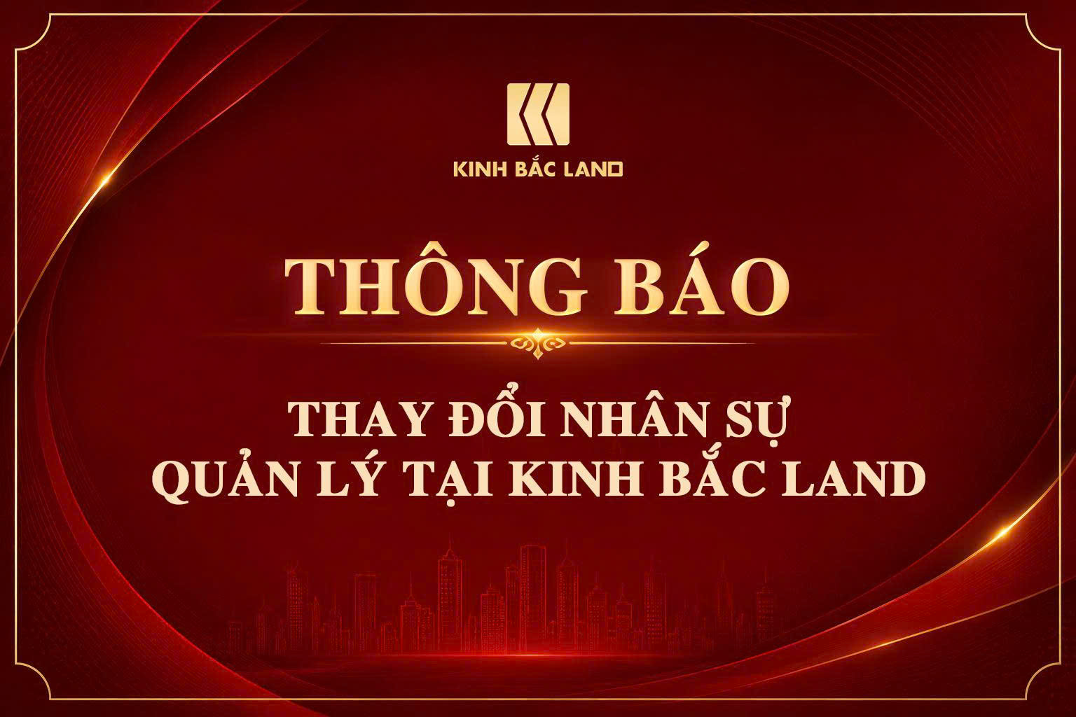 Thay đổi nhân sự quản lý tại Kinh Bắc Land