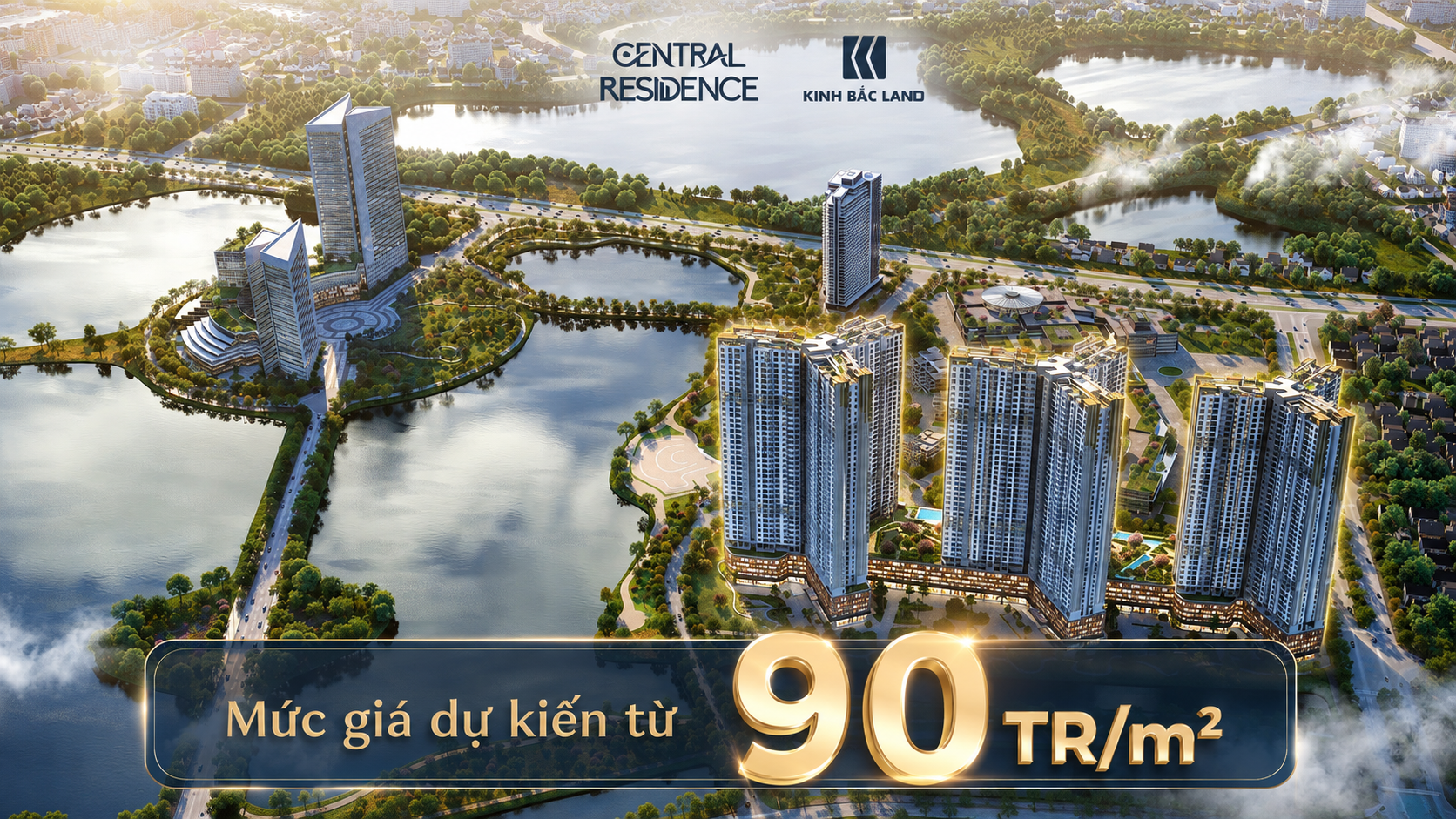 HH2 Gamuda sở hữu vị trí trung tâm Gamuda City, giá bán dự kiến từ 90 triệu/m²
