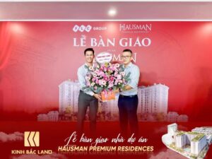Đại diện Kinh Bắc Land tại Lễ bàn giao Hausman Premium Residences.