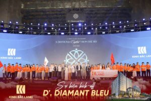 Đội ngũ Kinh Bắc Land tại Lễ Kick-off D'. Diamant Bleu ngày 29/07/2026